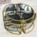 Mirrored Nesting Tables