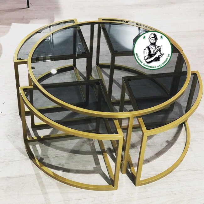 Mirrored Nesting Tables