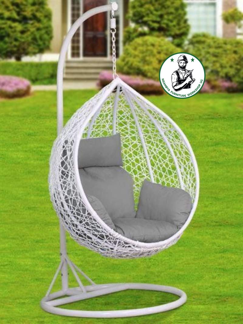 White Swing Chair – Single Seater