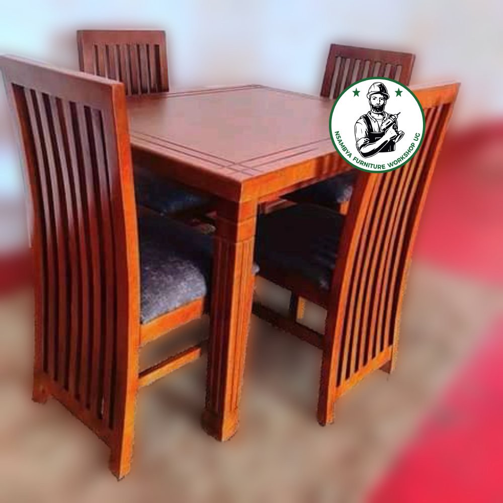 4Seater Squared Dinning Table