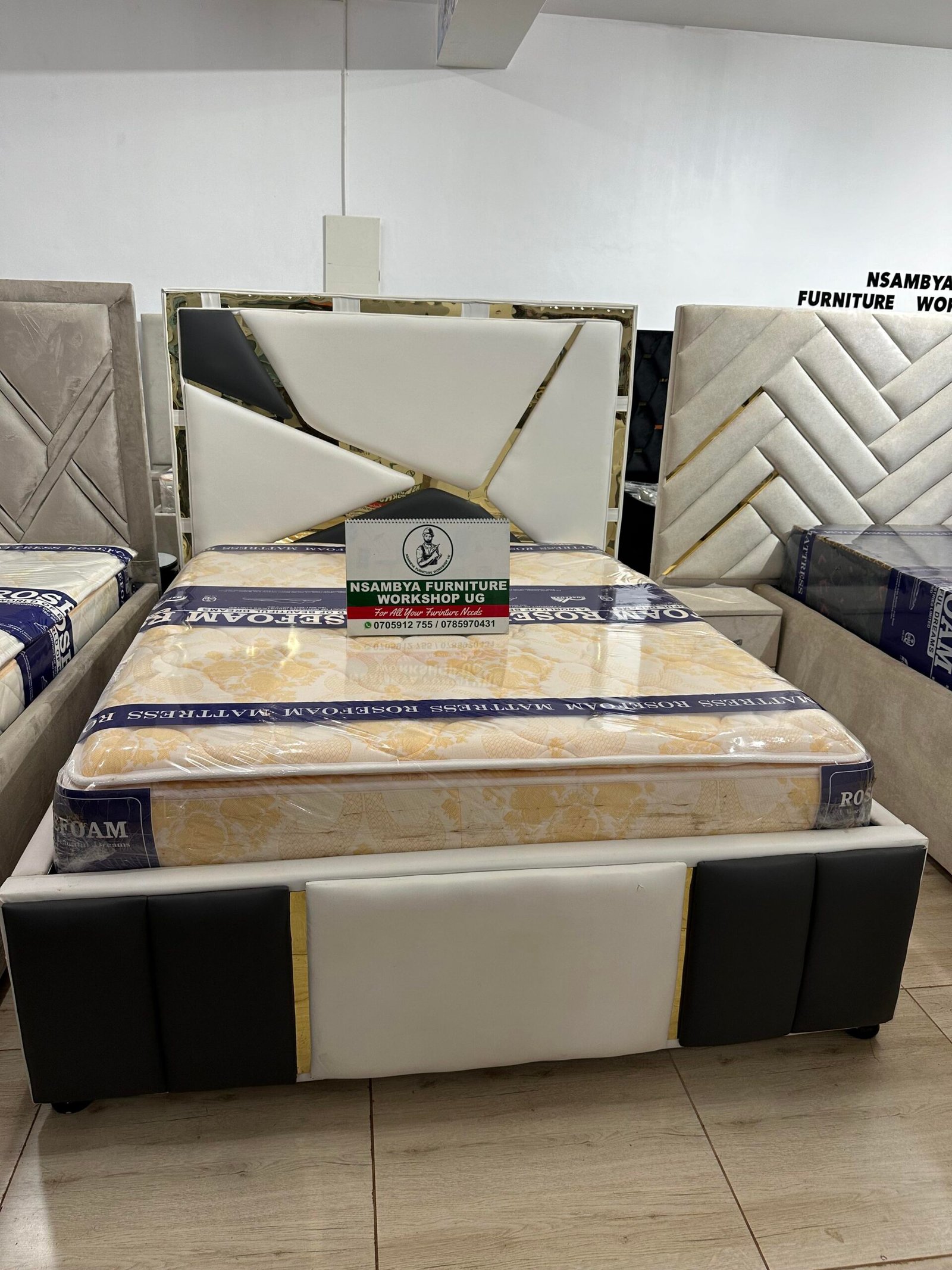 Geometric Glamour Bed 5×6