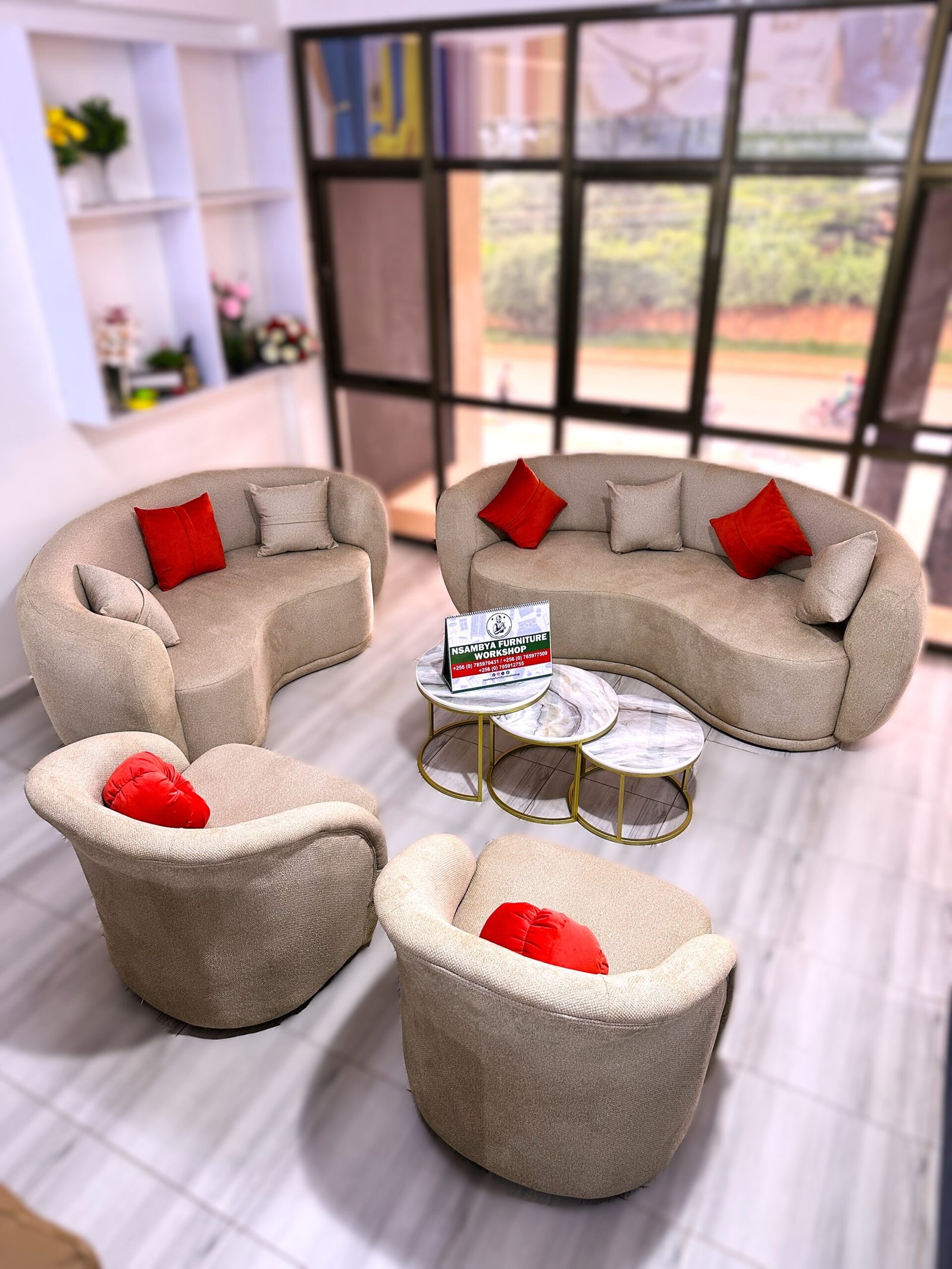Bean Sofa Set 7 Seater
