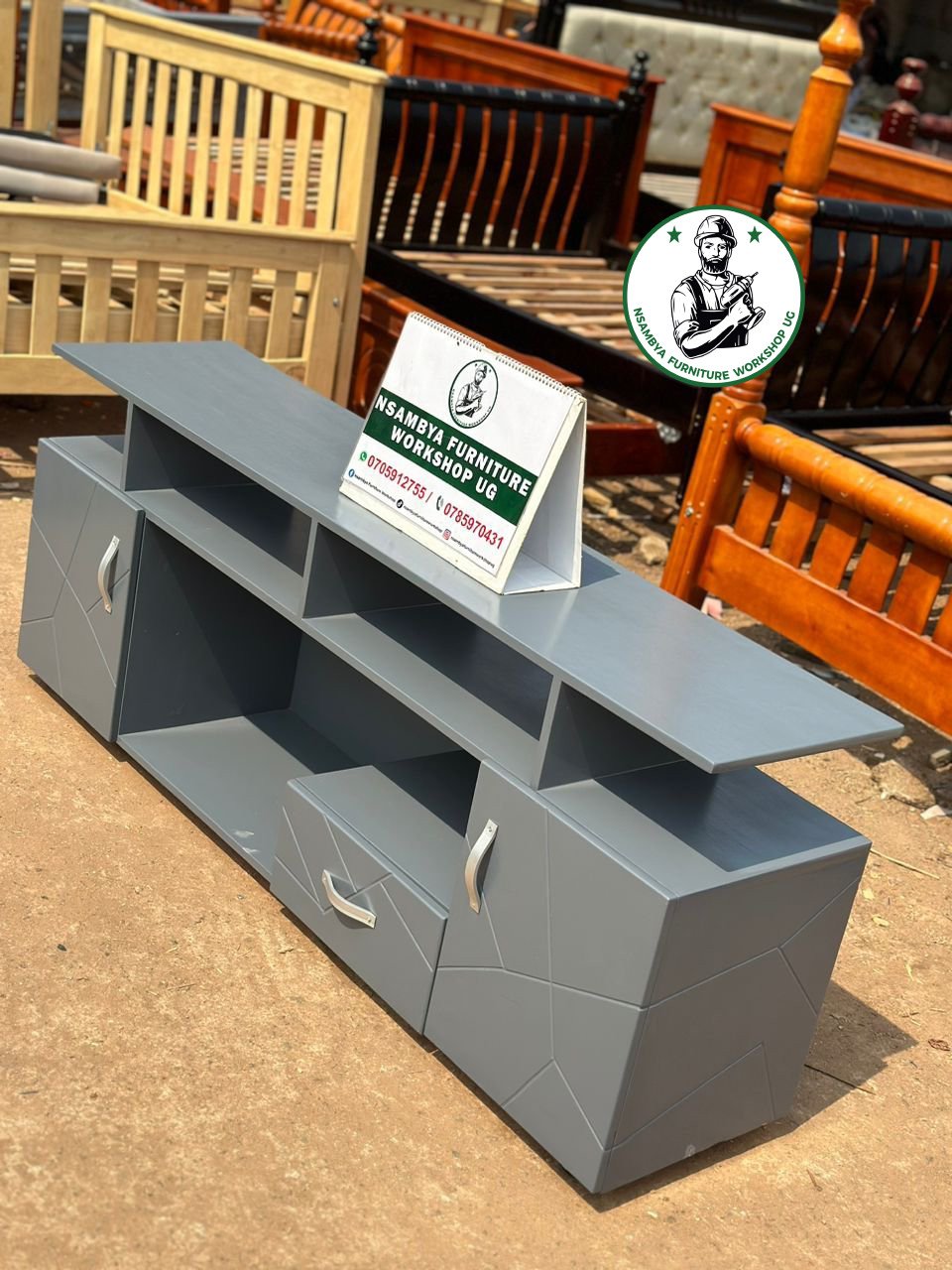 Simple Flat TV Stand - Image 4