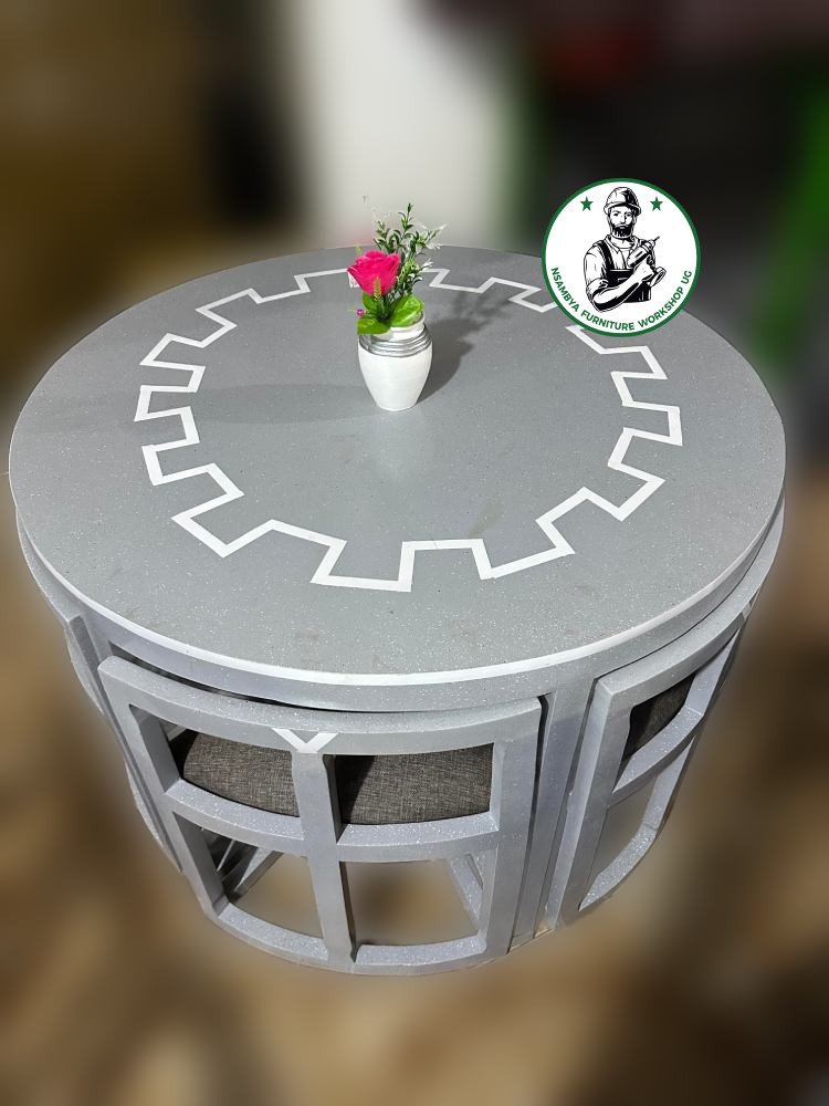 6 Seater Storage Dinning Table