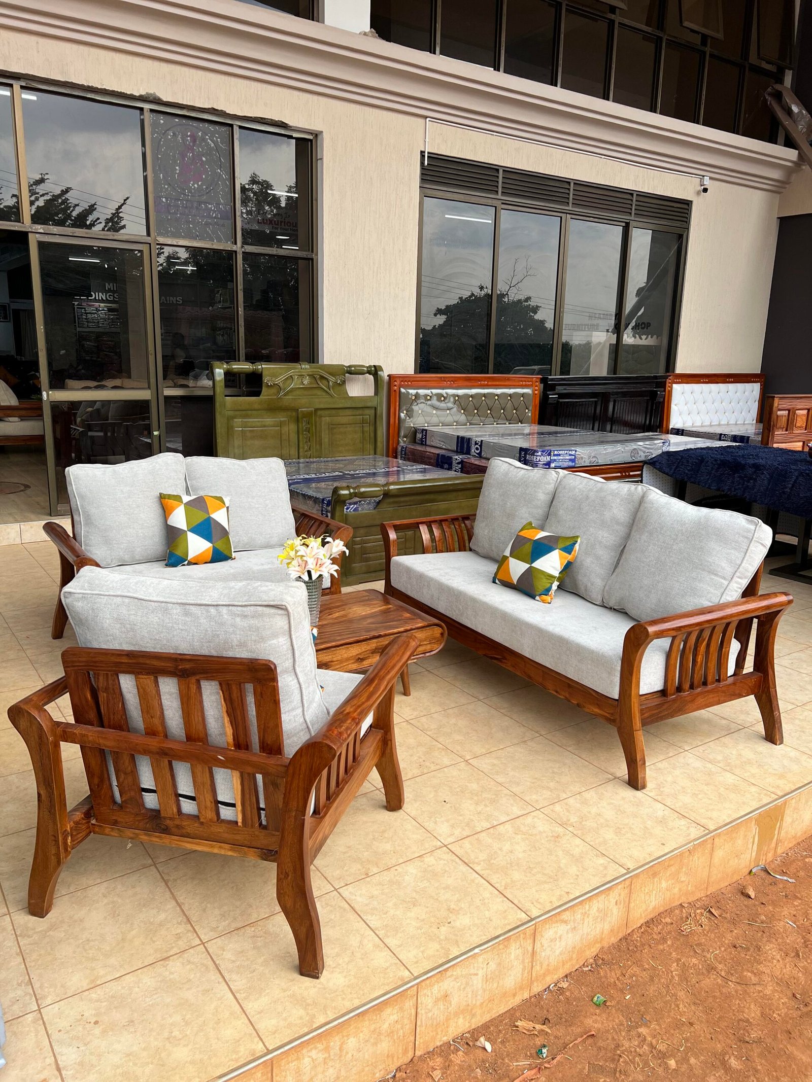 Solid Wood SofaSets - Image 2