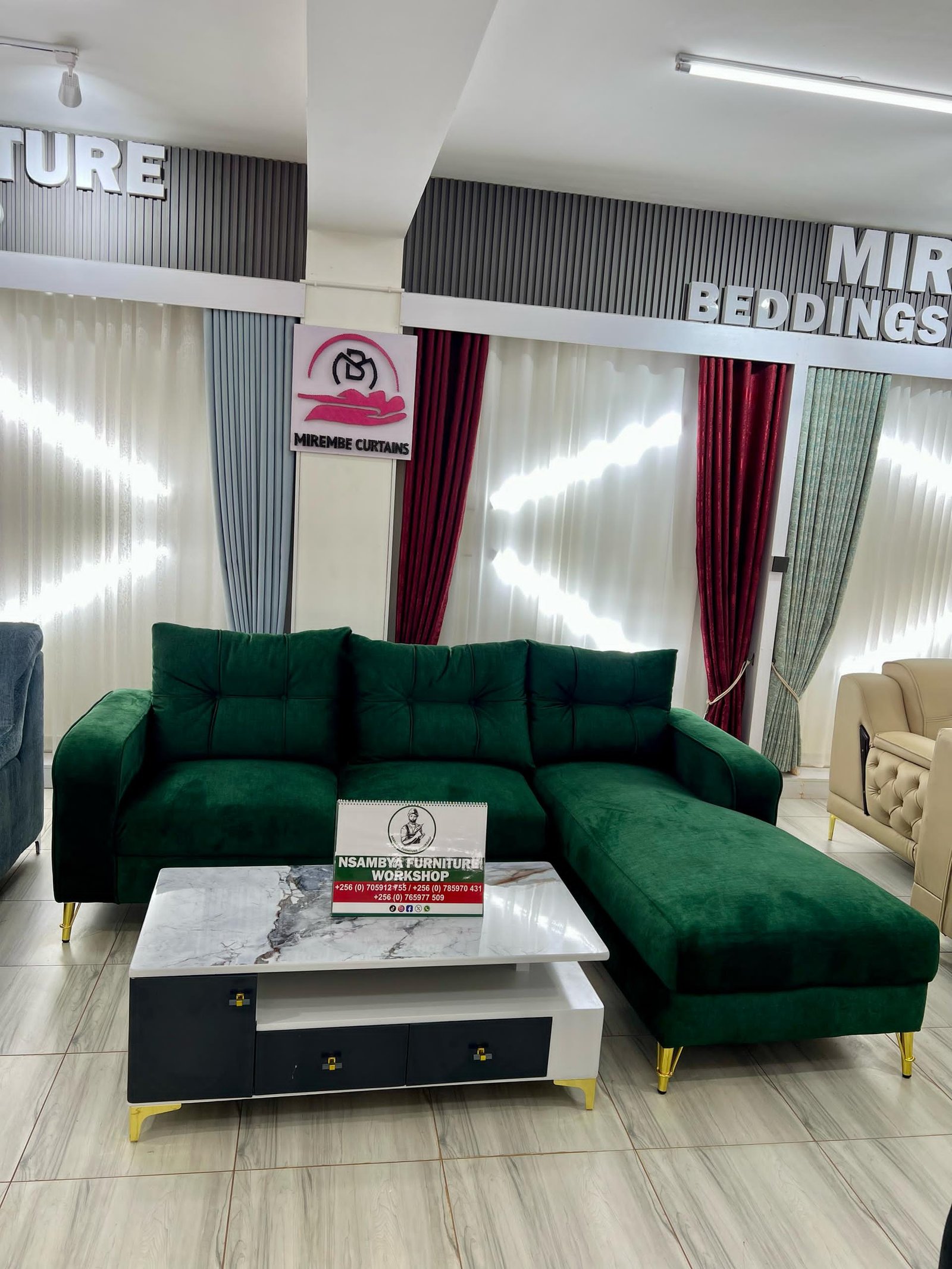 Min L.shape Sofa Set