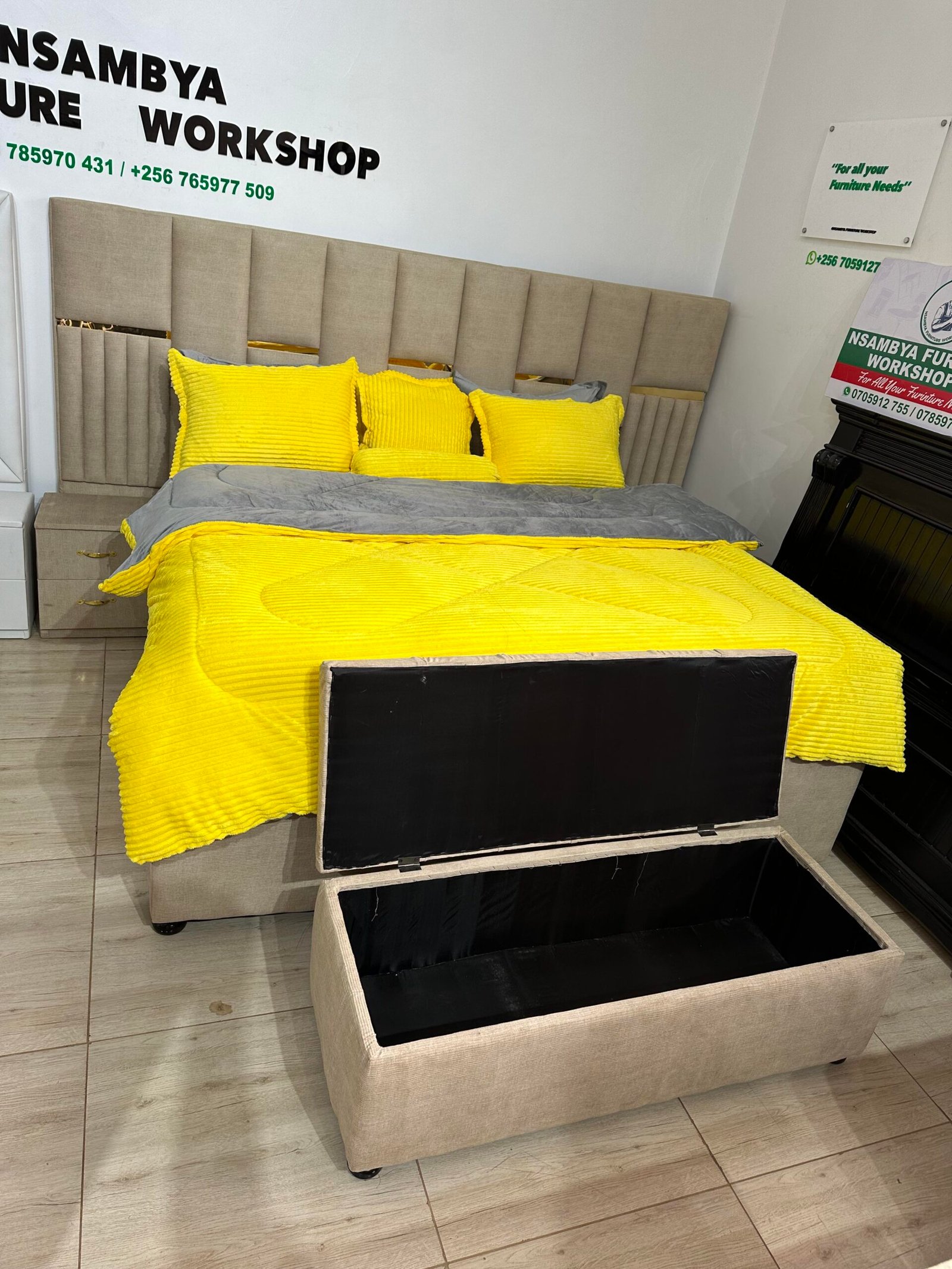The Vertical Panel Accent Bed 5×6 Full Set