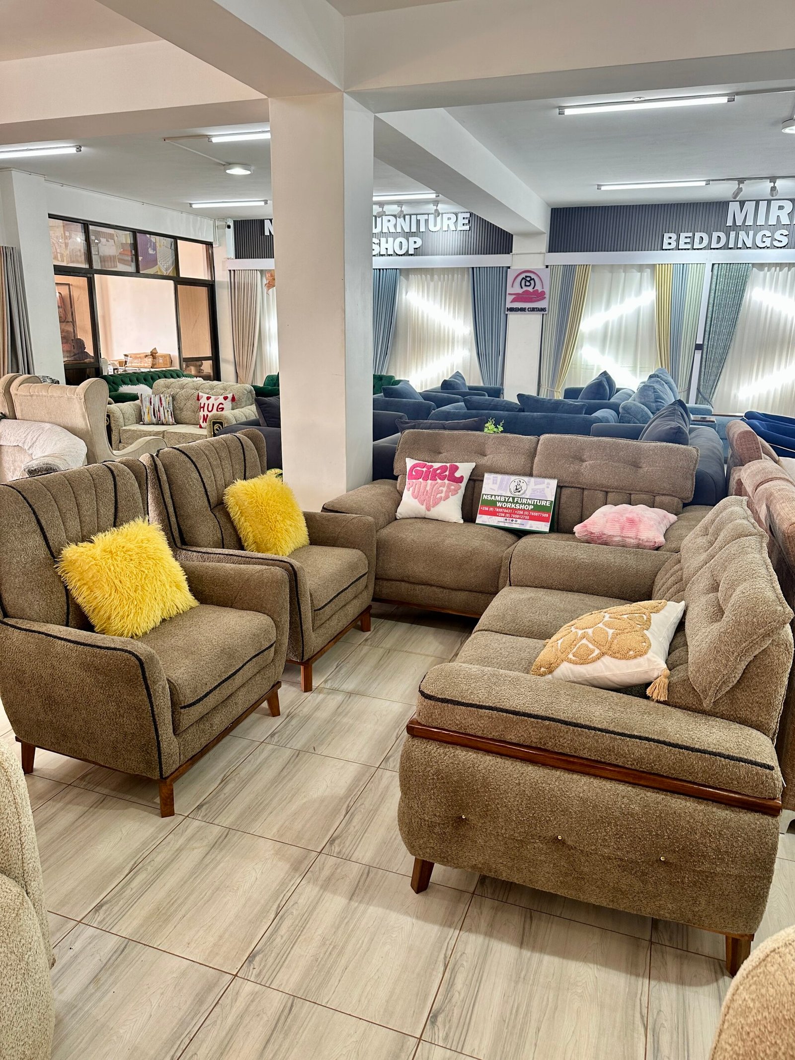 Savannah Comfort 7 Seater Sofa Set