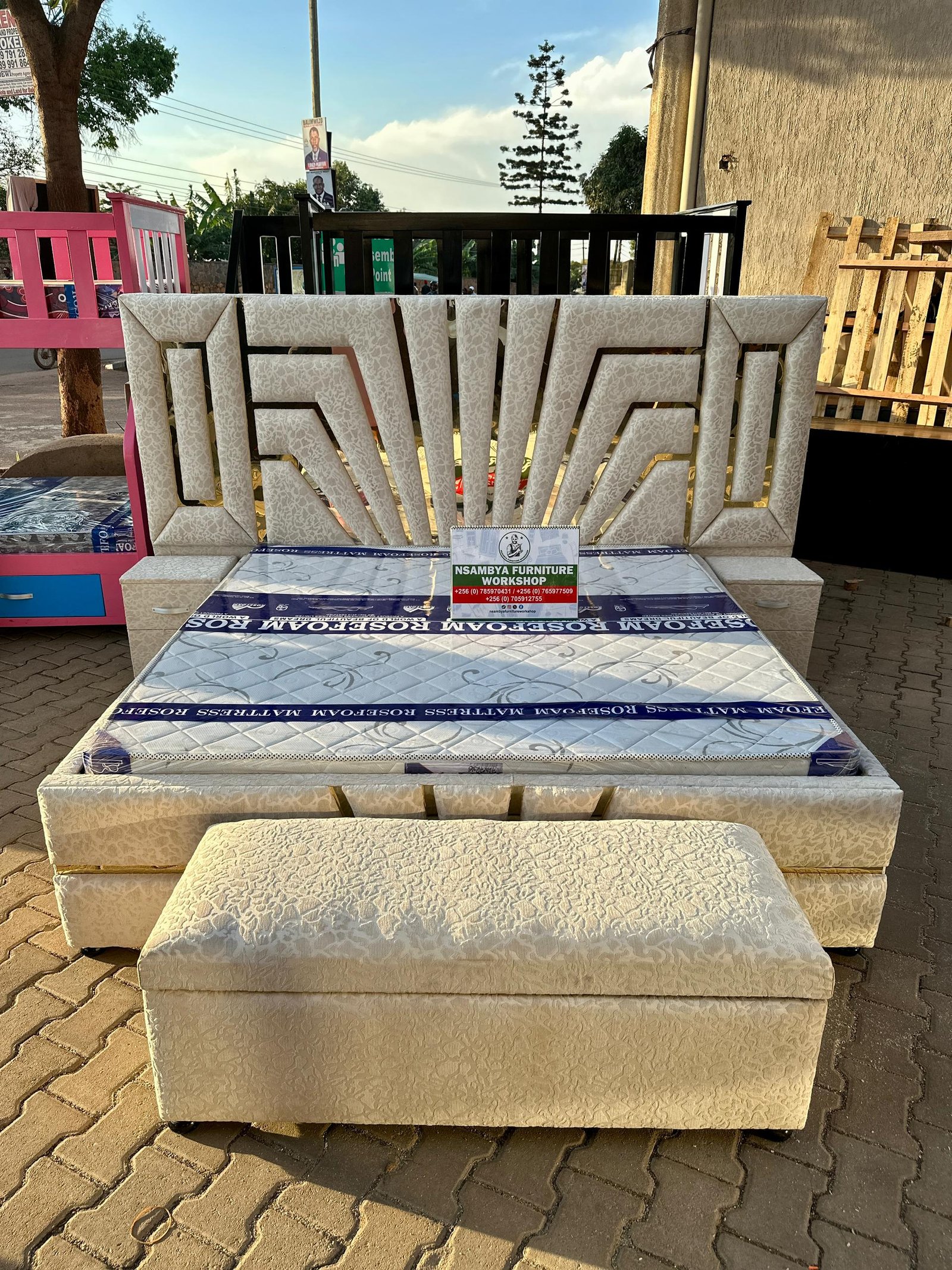 Royal Upholstered Bed (5*6)