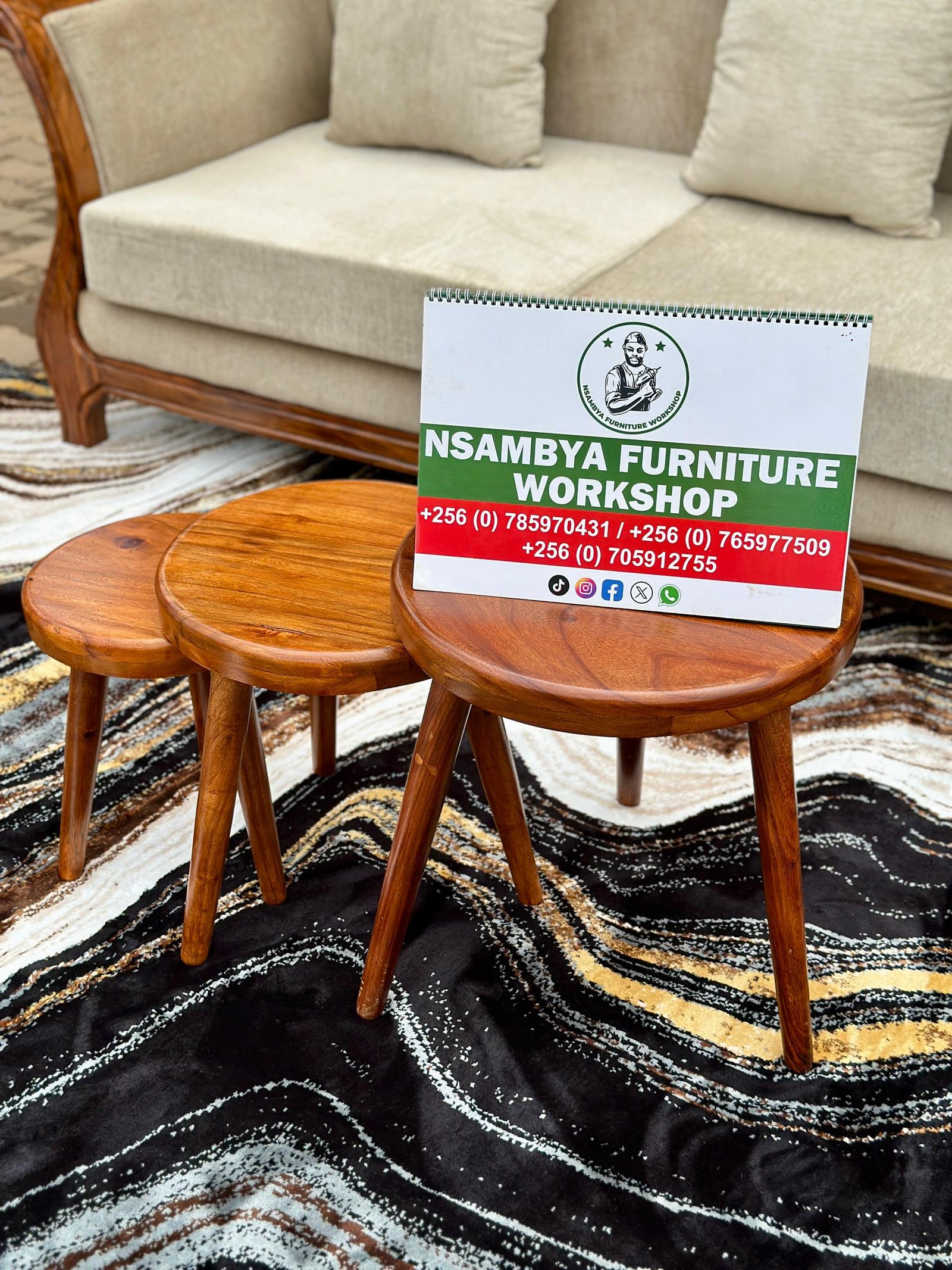 Mugavoo Nesting Coffee Tables (Set of 3)